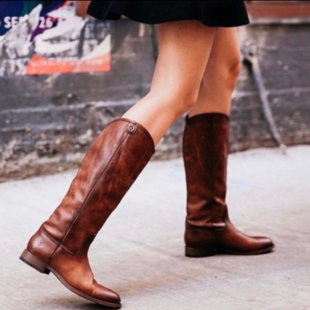 Frye Melissa Button riding boots